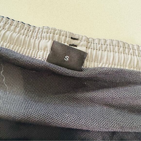 MENS HUGO BOSS Black Casual Athletic Tie Waist Transitional Swim Board Shorts S - Picture 13 of 14